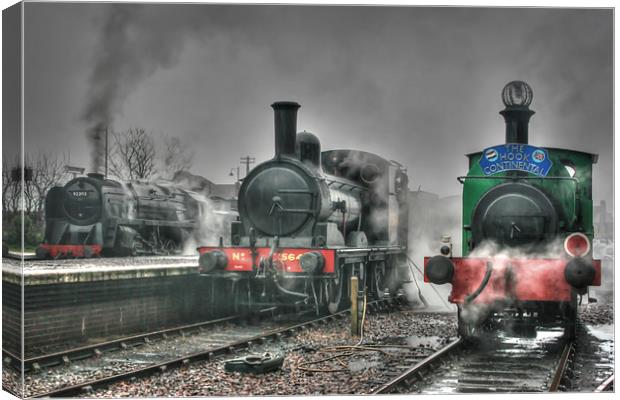 Best of steam Canvas Print by Castleton Photographic