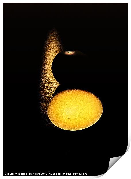 Egg Print by Nigel Bangert