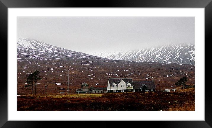 corrour station and station house Framed Mounted Print by dale rys (LP)