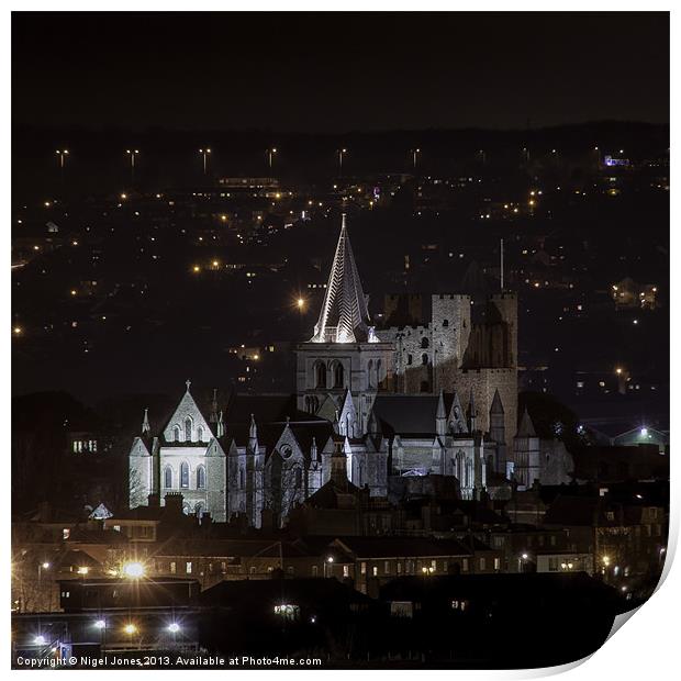 Isolated Cathedral Print by Nigel Jones