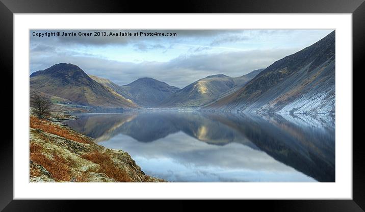 Wastwater Framed Mounted Print by Jamie Green