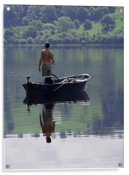 Gone fishing (2) Acrylic by Richard Penlington