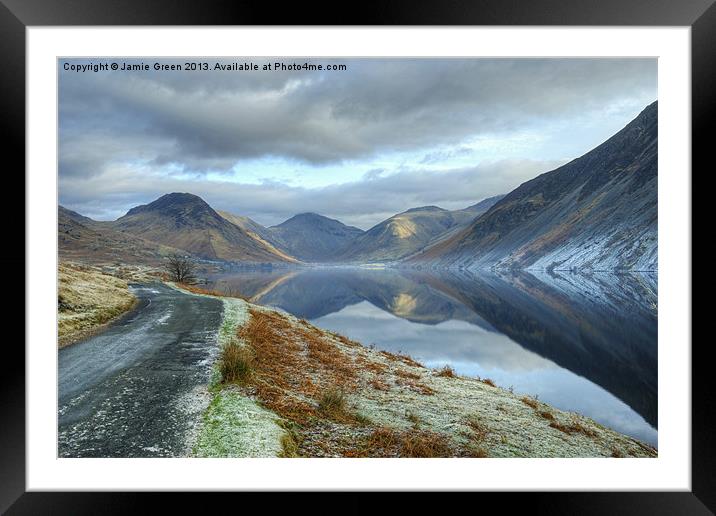 The Road To Wasdale Framed Mounted Print by Jamie Green