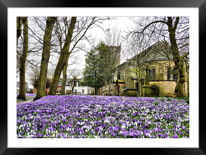 Spring time at St Chads. Framed Mounted Print by Lilian Marshall