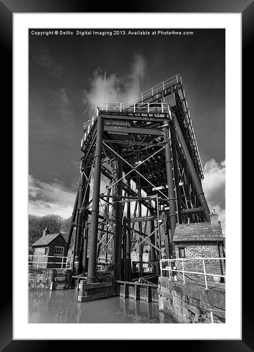 The Anderton Boat Lift Framed Mounted Print by K7 Photography