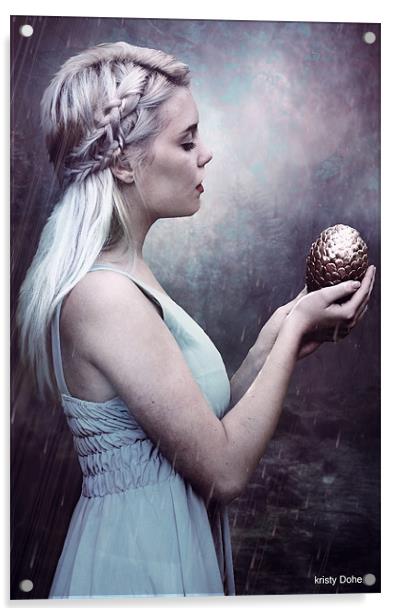 Daenerys Targaryen Acrylic by kristy doherty