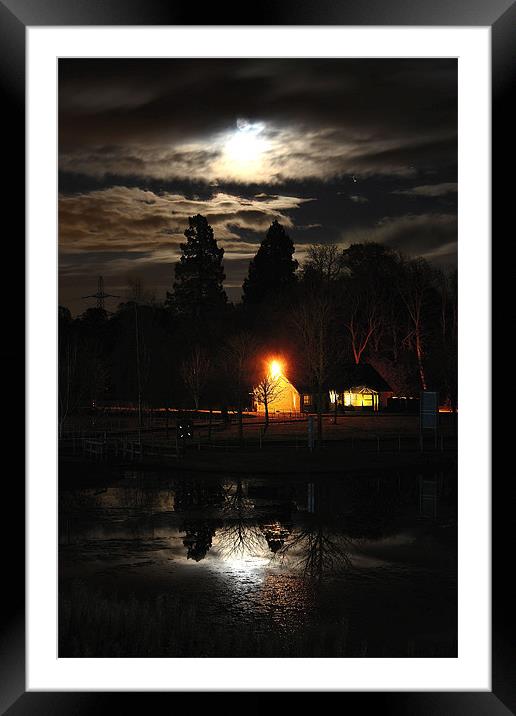Twighlight Reflections Framed Mounted Print by Debra Horne