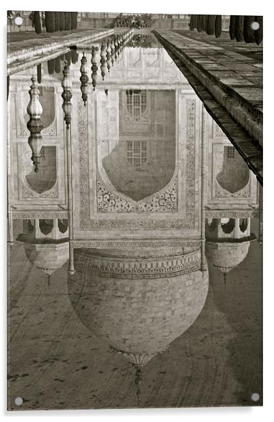 The Taj Mahal Acrylic by Norwyn Cole