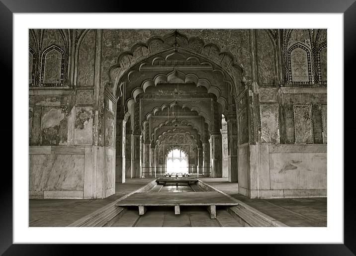 The Taj Mahal Framed Mounted Print by Norwyn Cole