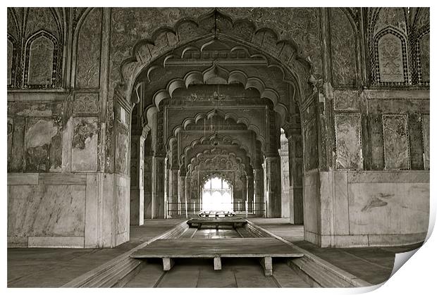The Taj Mahal Print by Norwyn Cole