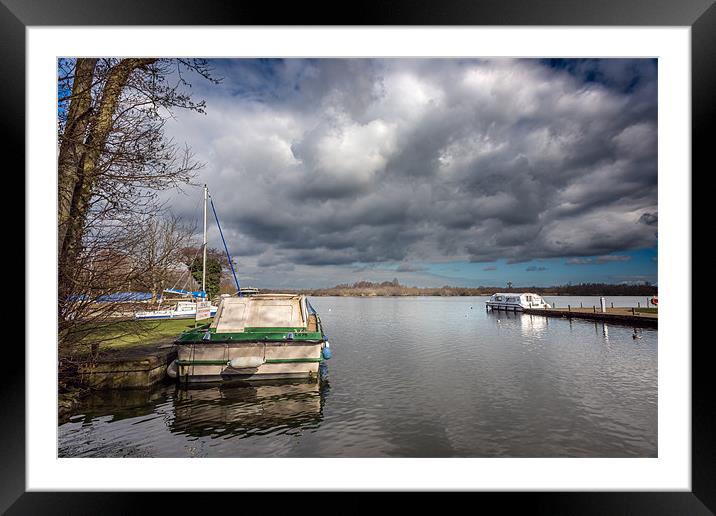 Ranworth Broad Framed Mounted Print by Stephen Mole