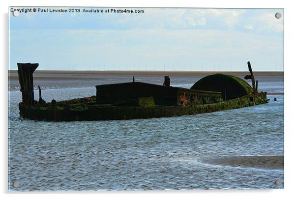 3. Anastasi Shipwreck Acrylic by Paul Leviston