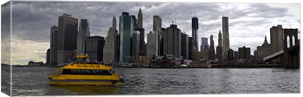 Manhattan from the East River Canvas Print by Gary Eason