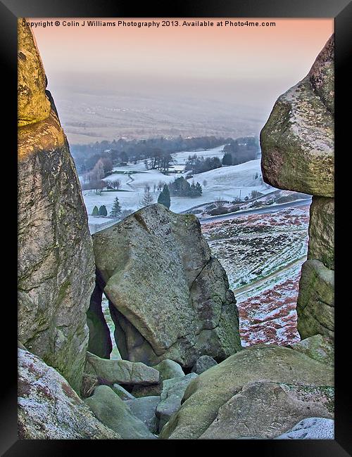 On Ilkla Moor Baht at Framed Print by Colin Williams Photography