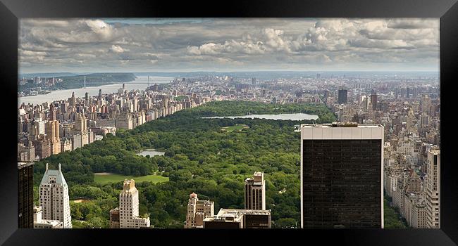 Central Park, New York City Framed Print by Gary Eason