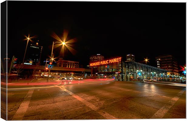 MIlwaukee Public Market Canvas Print by Jonah Anderson Photography