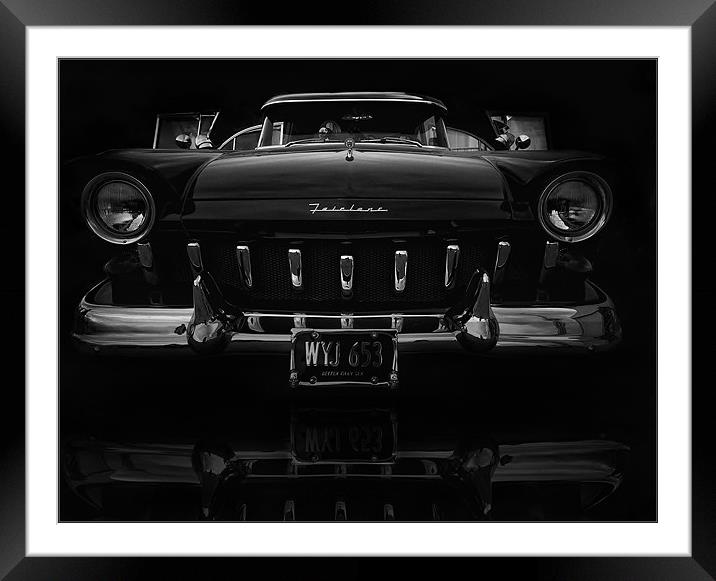 Sinister Framed Mounted Print by Jason Green