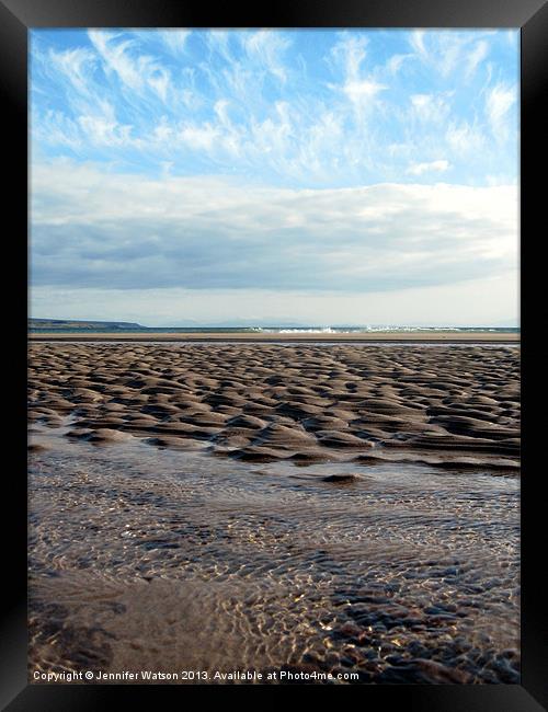 Sand hills Framed Print by Jennifer Henderson