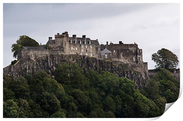 Stirling Castle Print by Sam Smith