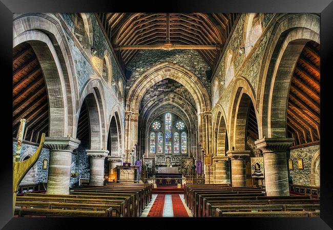 Saint Marys Church Framed Print by Ian Mitchell