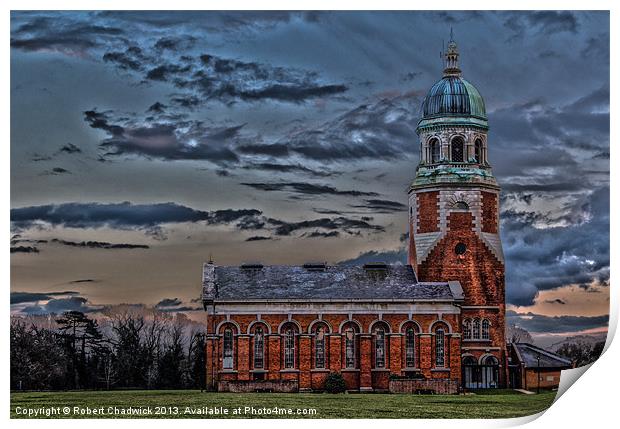 Royal Victoria Chapel Print by Robert Chadwick