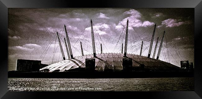 The O2 Arena Framed Print by Dawn O'Connor