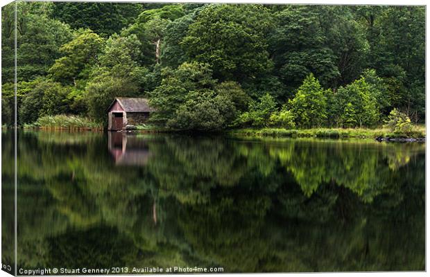Rydal Water Canvas Print by Stuart Gennery