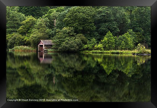 Rydal Water Framed Print by Stuart Gennery