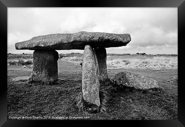 The Majestic Cornish Quoit Framed Print by Chris Thaxter