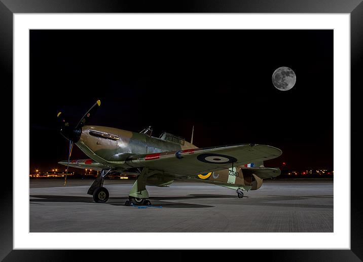 Hawker Hurricane 2 Framed Mounted Print by Oxon Images