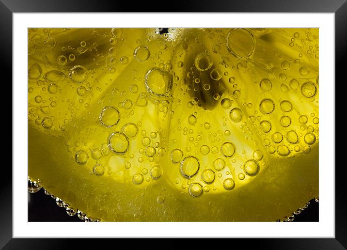 Lemonade Framed Mounted Print by Jed Pearson