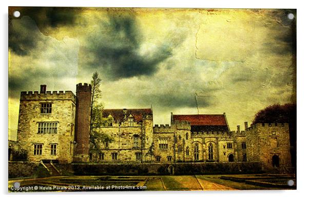 Penshurst Place Acrylic by Dave Burden