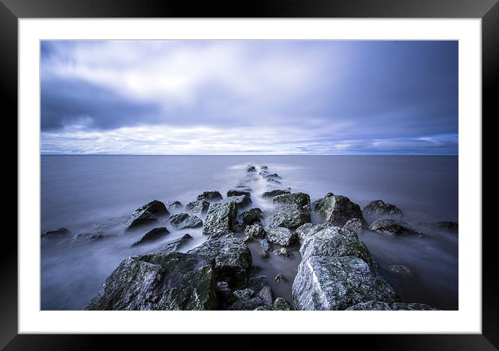 Long Stones Framed Mounted Print by Aran Smithson