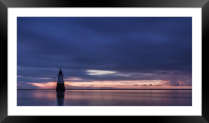 Smooth Lighthouse Framed Mounted Print by Aran Smithson