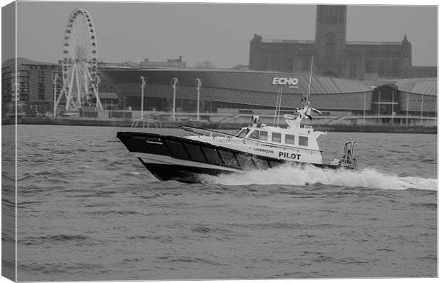 Liverpool Pilot Canvas Print by James  Hare