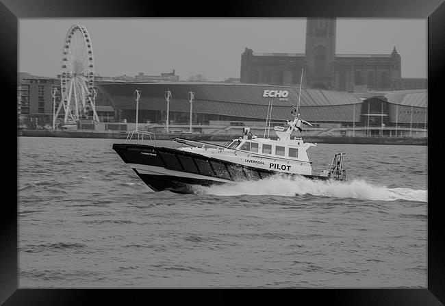 Liverpool Pilot Framed Print by James  Hare