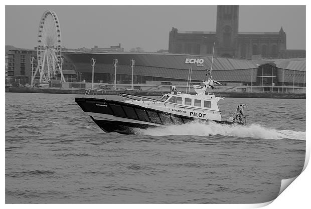 Liverpool Pilot Print by James  Hare