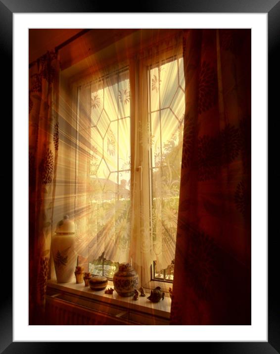 Good Morning World. Framed Mounted Print by Heather Goodwin