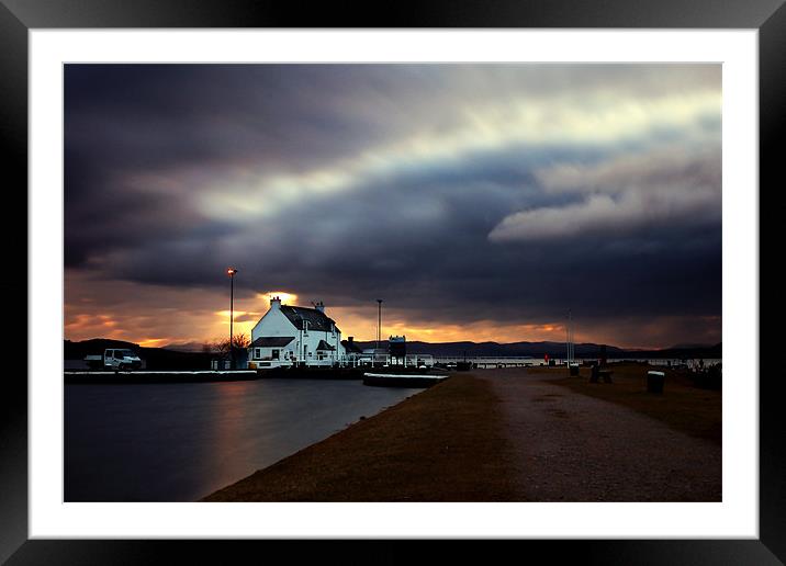 The lock keepers house Framed Mounted Print by Macrae Images