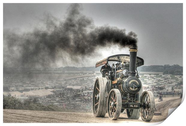 Steam Engine Print by andrew gaines