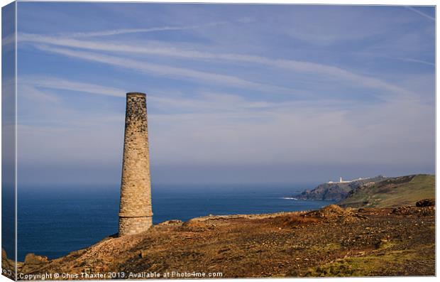 Levant to Pendeen View Canvas Print by Chris Thaxter
