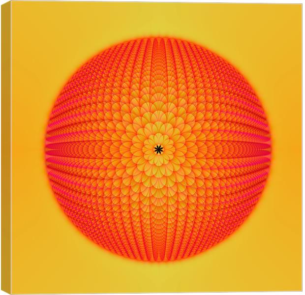 Citrus Sphere Canvas Print by Colin Forrest