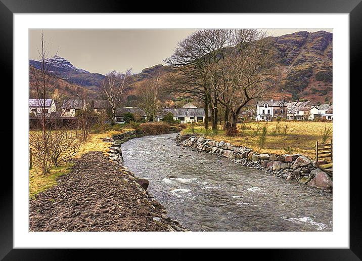 Church Beck Framed Mounted Print by Tom Gomez