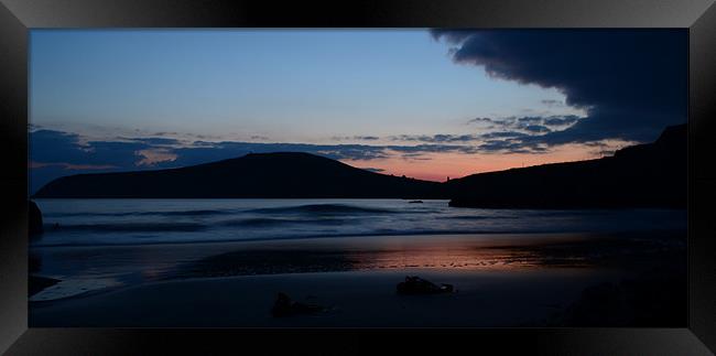 Beenbane Beach Framed Print by barbara walsh