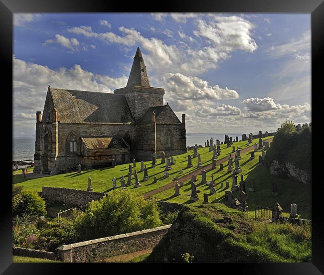 The Kirk, St Monans Framed Print by Peter Cope