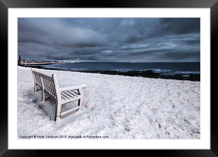 Portobello & Joppa Framed Mounted Print by Keith Thorburn EFIAP/b