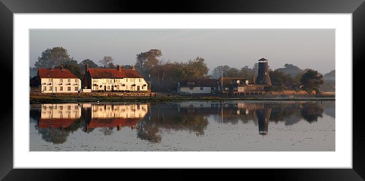 The Mill Framed Mounted Print by christopher darmanin