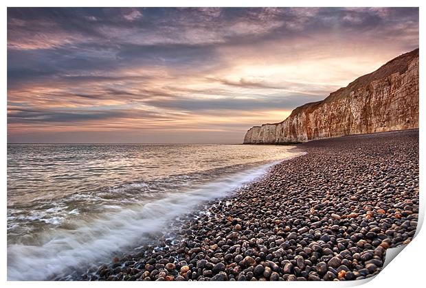 Sussex Coast Print by sam moore