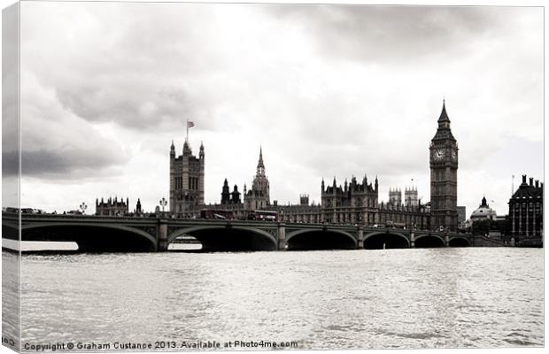 Westminster Canvas Print by Graham Custance