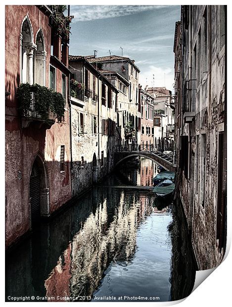 Venice Print by Graham Custance